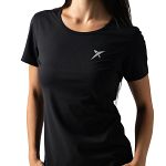 Drop Shot Flight Performance T-Shirt Black